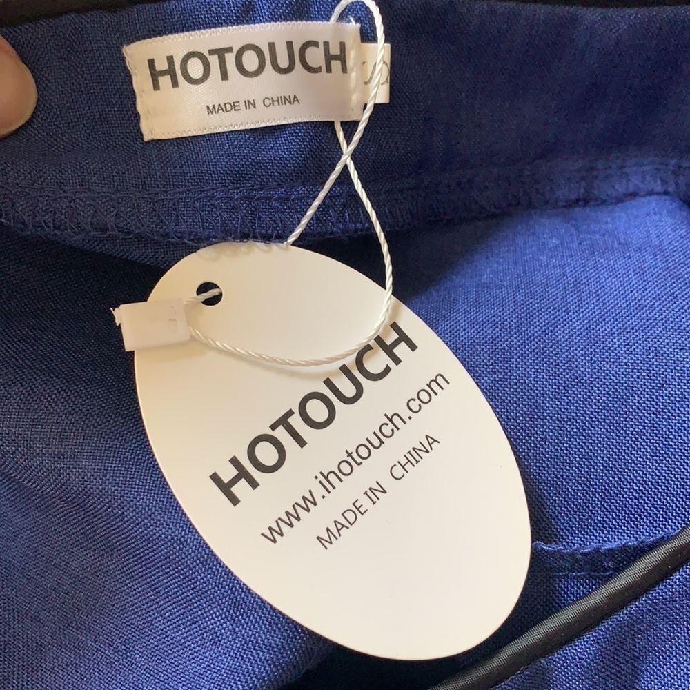 Hotouch Dress Royal Blue Sz S NWT - Picture 9 of 9